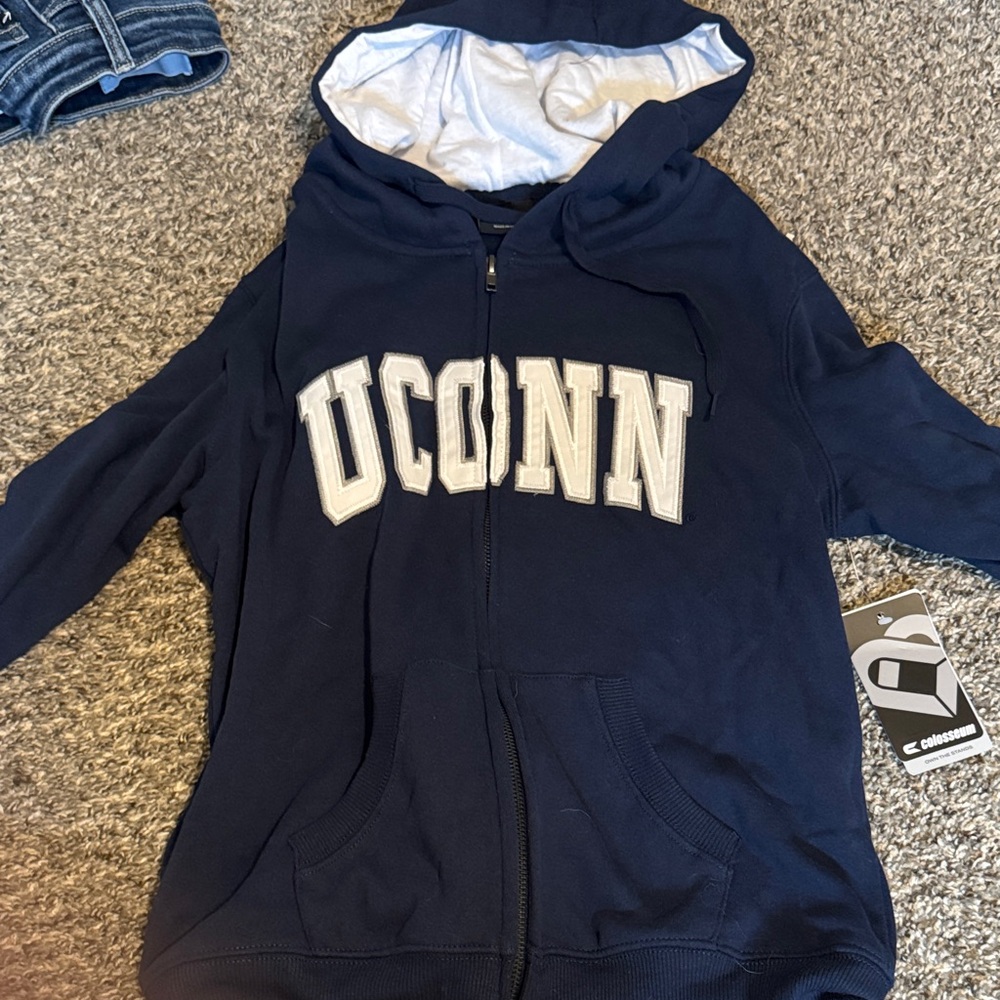 Navy UCONN Hoodie